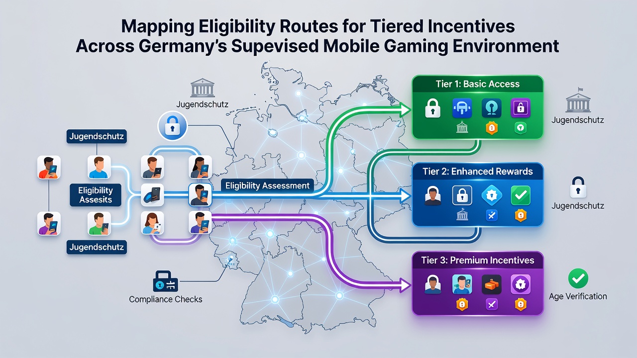 Detaillierte Darstellung von Berechtigungspfaden und gestuften Anreizen in deutschen mobilen Casinos