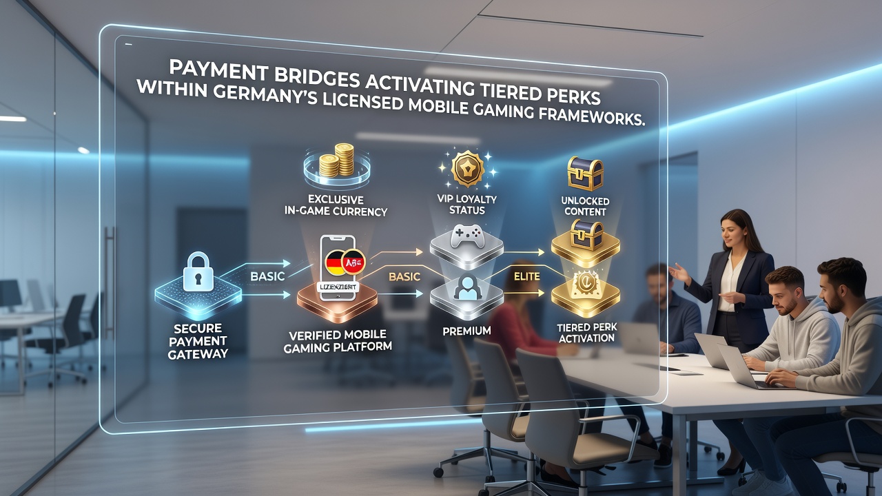 Illustration zu gestaffelten Belohnungen und mobilen Transaktionen in regulierten Umgebungen