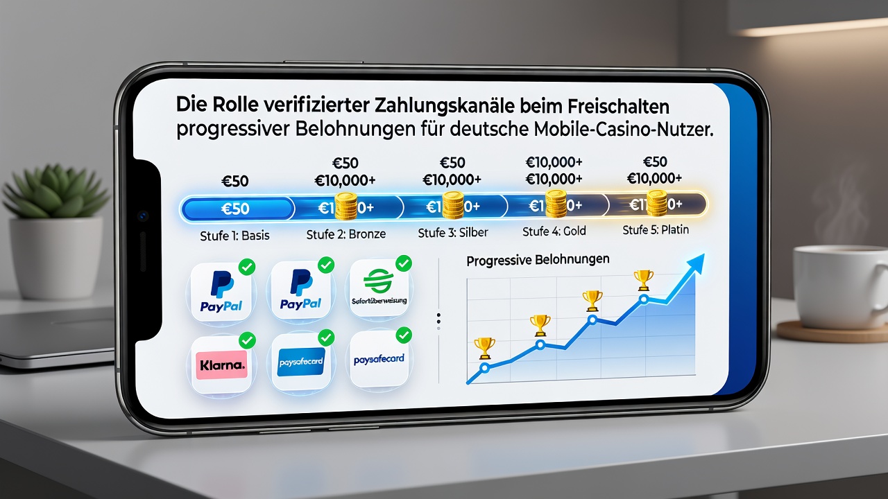 Mobile Casino-App mit verifizierten Zahlungsoptionen und gestaffelten Belohnungen