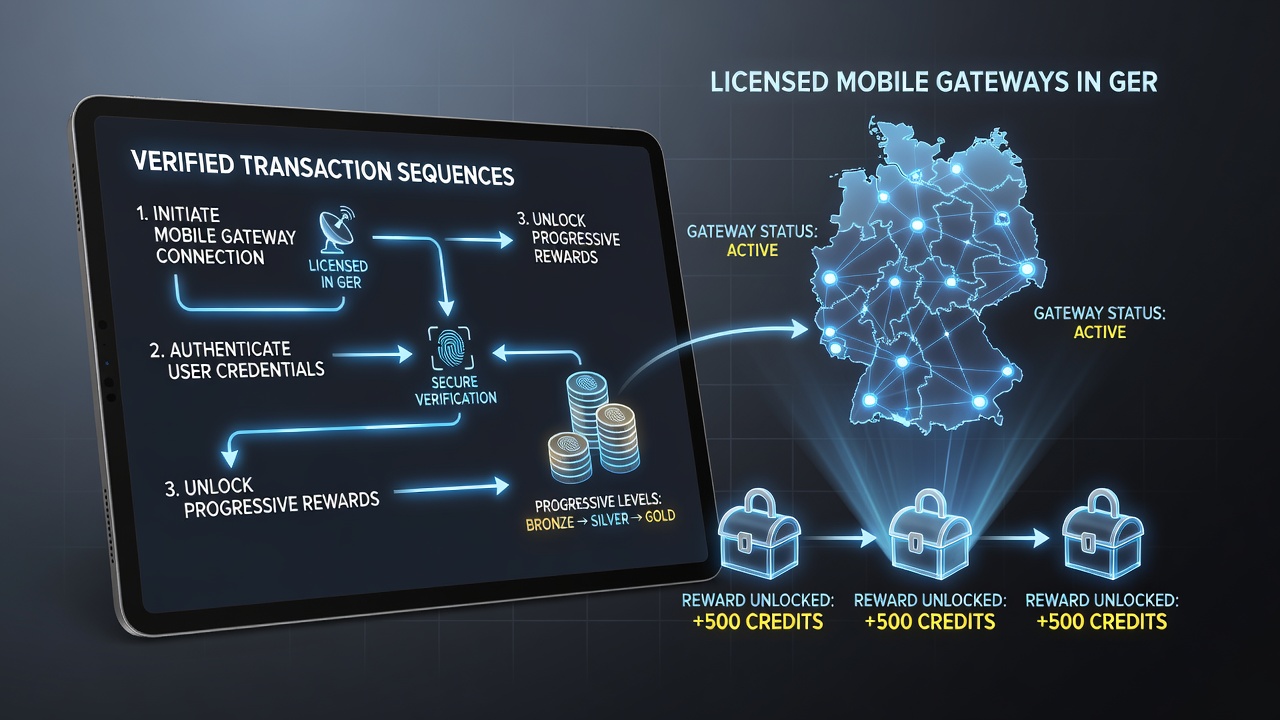 Mobile Gateways und progressive Belohnungen im regulierten deutschen Gaming